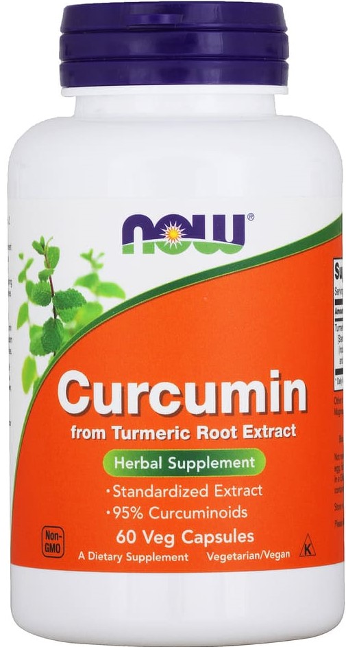 NOW Turmeric Curcumin (Куркумин) 60 капсул