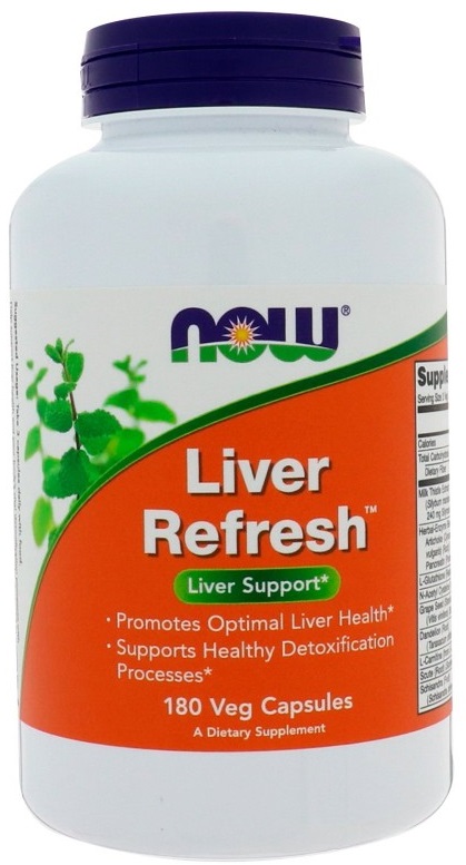 Now Liver Refresh 180 капсул