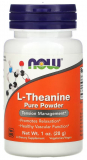 Now L-Theanine Pure Powder (L-Теанин порошок) 28 грамм