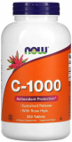 NOW C-1000 with Rose Hips 250 таблеток