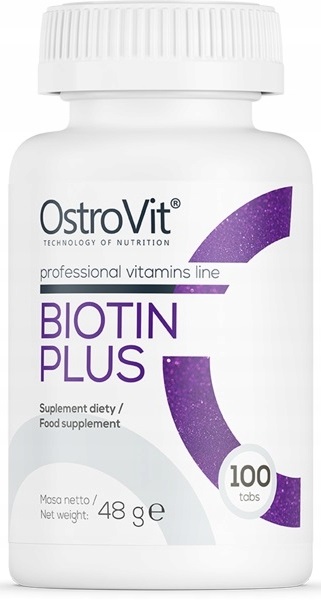 OstroVit Biotin Plus 100 таблеток