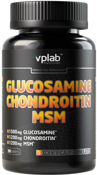 VPLAB Glucosamine Chondroitin MSM 90 таблеток