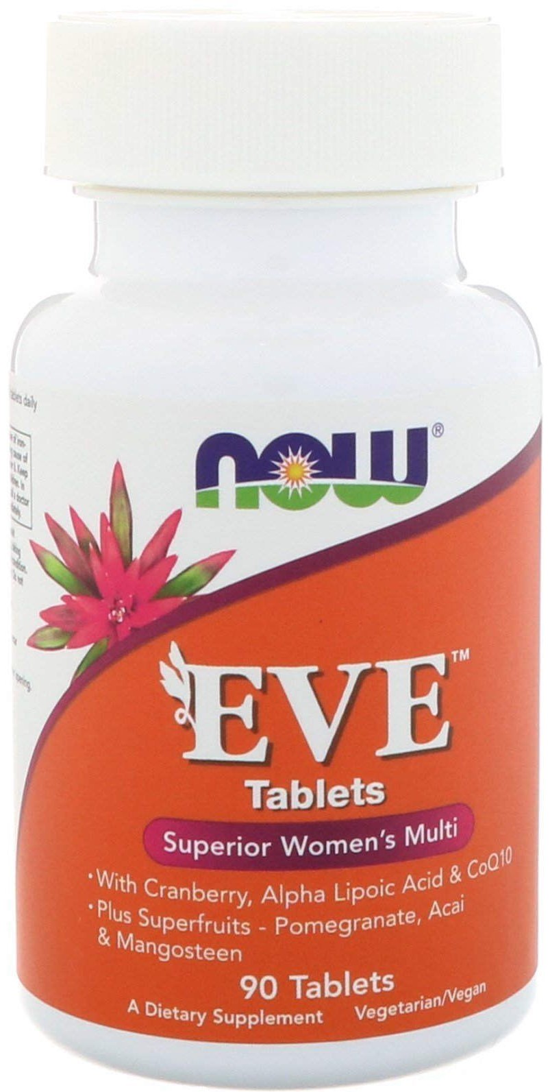 NOW Eve Women's MultiVitamin Tablets 90 таблеток