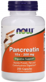 NOW Pancreatin 2000 Панкреатин 250 капс
