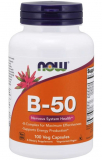 NOW B-50 (комплекс витаминов группы B) 100 капсул