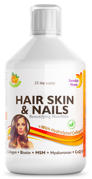 Swedish Nutra Hair Skin & Nails 500 мл.