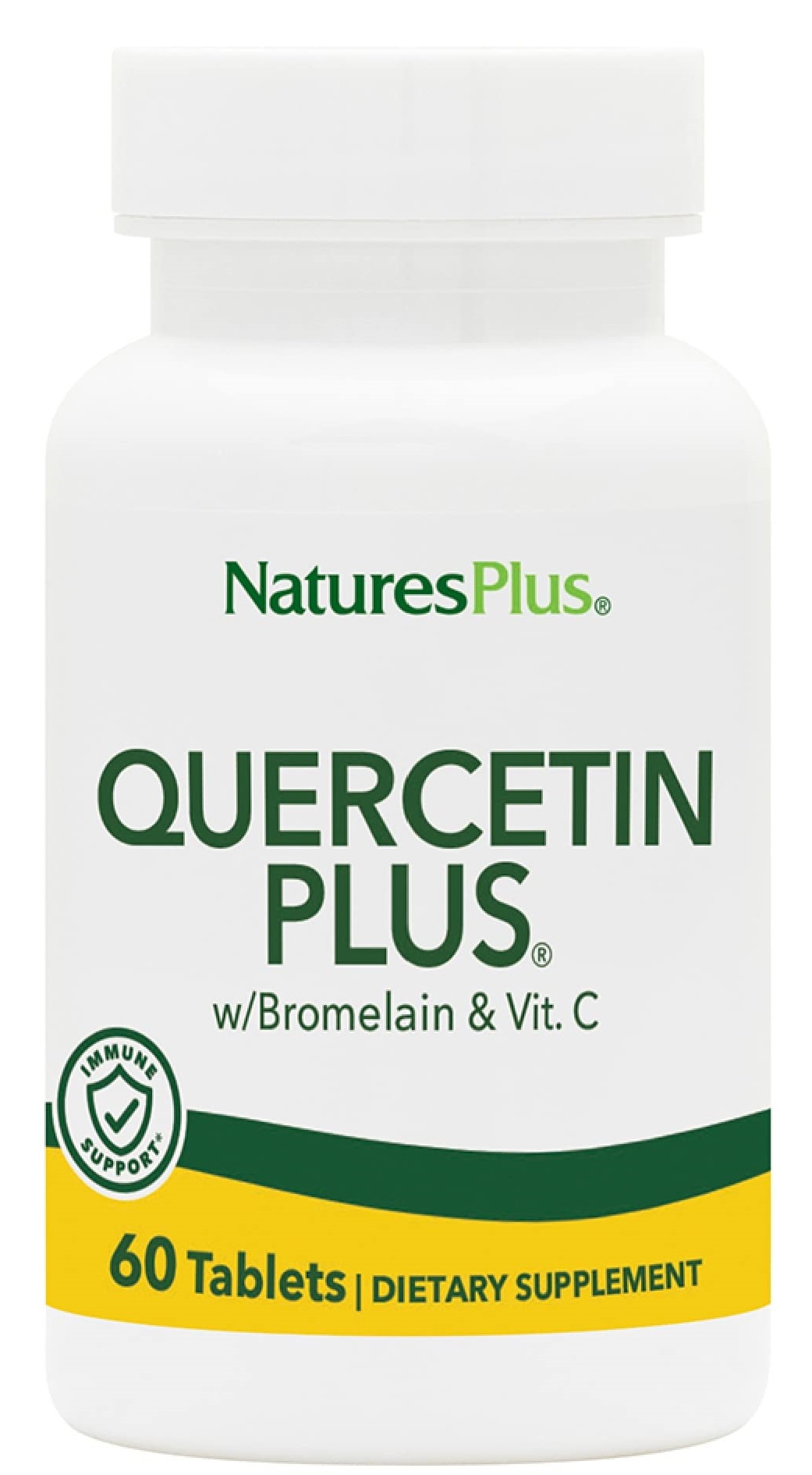 Nature's Plus Quercetin Plus Vitamin C & Bromelain 60 таб.
