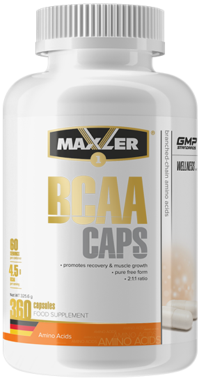 Maxler BCAA Caps 360 капсул