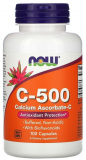NOW C-500 Calcium Ascorbate-C 100 капсул
