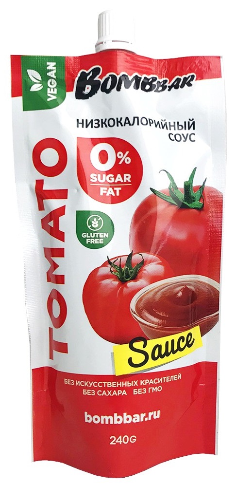 Bombbar SAUCE низкокалорийный Соус 240 грамм