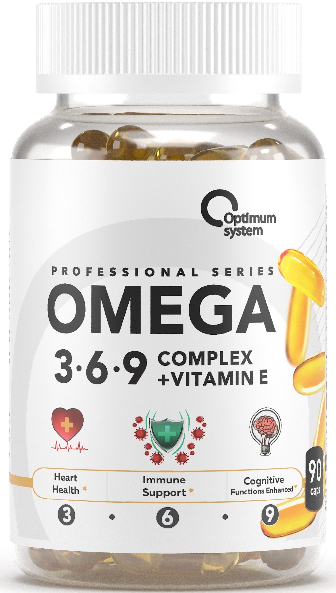 Optimum System Omega 3-6-9 90 капсул