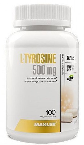 Maxler L-Tyrosine 500 mg 100 капсул
