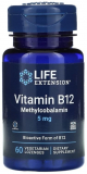 LIFE Extension Vitamin B-12 Methylcobalamin 5 мг 60 таблеток
