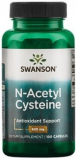 Swanson Nac N-Acetyl Cysteine 600 мг 100 капс.