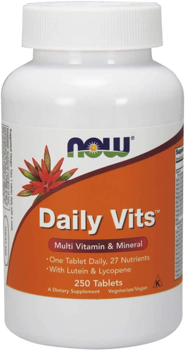 NOW Daily Vits 250 таблеток