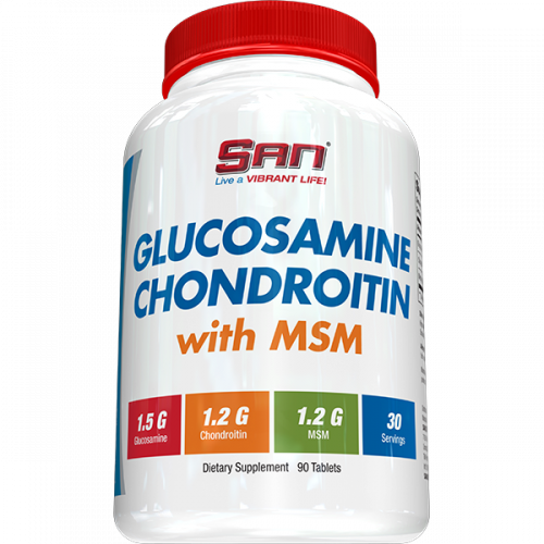 SAN Glucosamine Chondroitin with MSM 90 таблеток