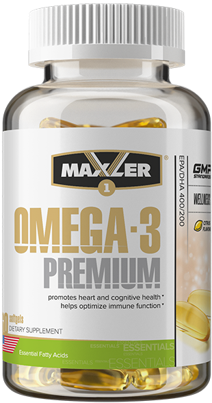 Maxler Omega-3 Premium 60 капсул