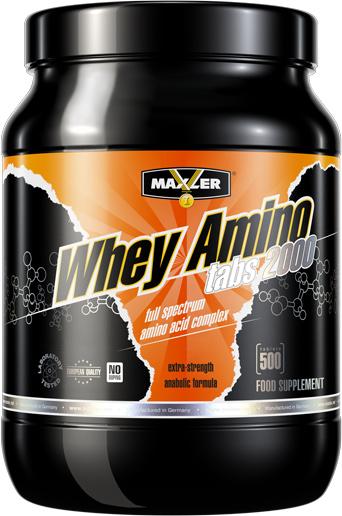 Maxler Whey Amino Tabs 2000 500 таблеток