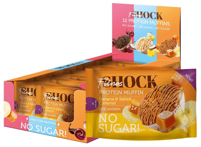 FitnesShock Маффин 40 грамм