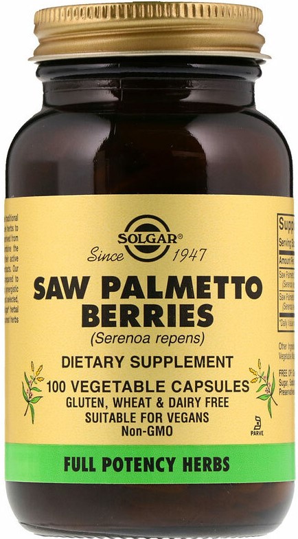 Solgar Saw Palmetto Berries 100 капсул