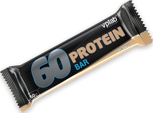 VPLAB 60% Protein Bar 50 грамм - 1 батончик