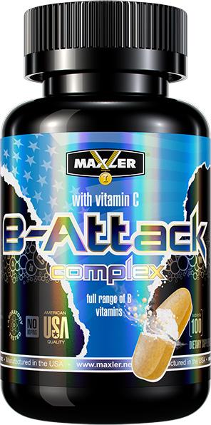 Maxler B-Attack Complex 100 таблеток