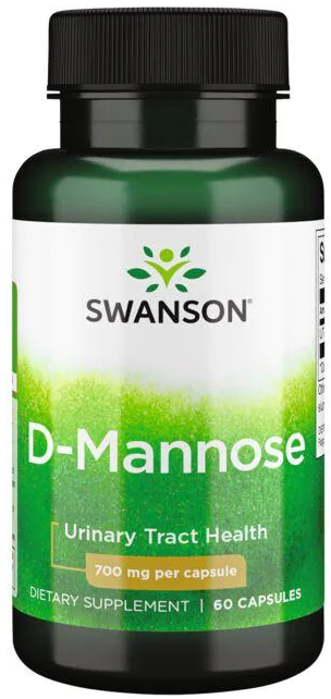 Swanson D-Mannose (D-манноза) 700 мг 60 капсул