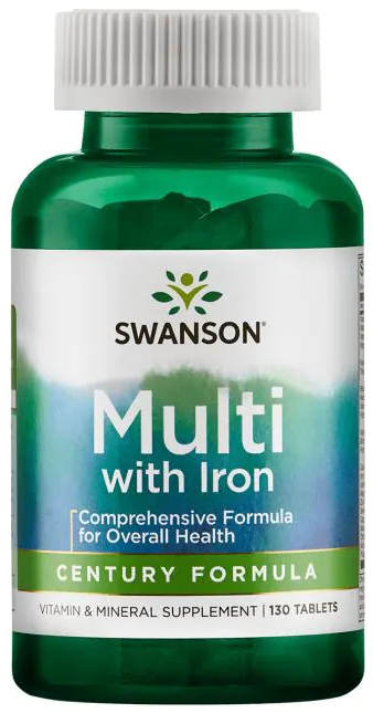 Swanson Multi with Iron Century Formula 130 табл.