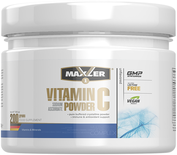 Maxler Vitamin C Powder 200 грамм