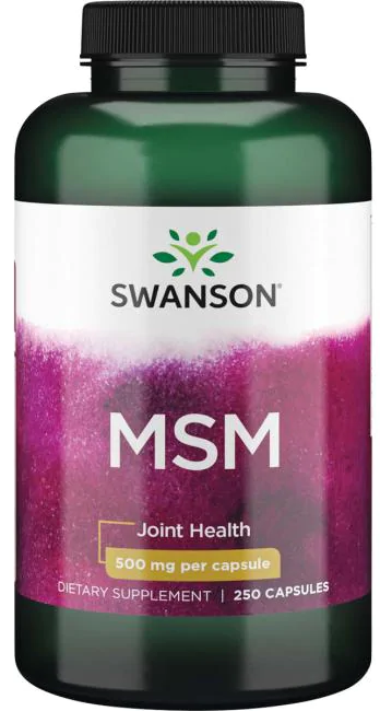 Swanson MSM 500 mg 250 капсул