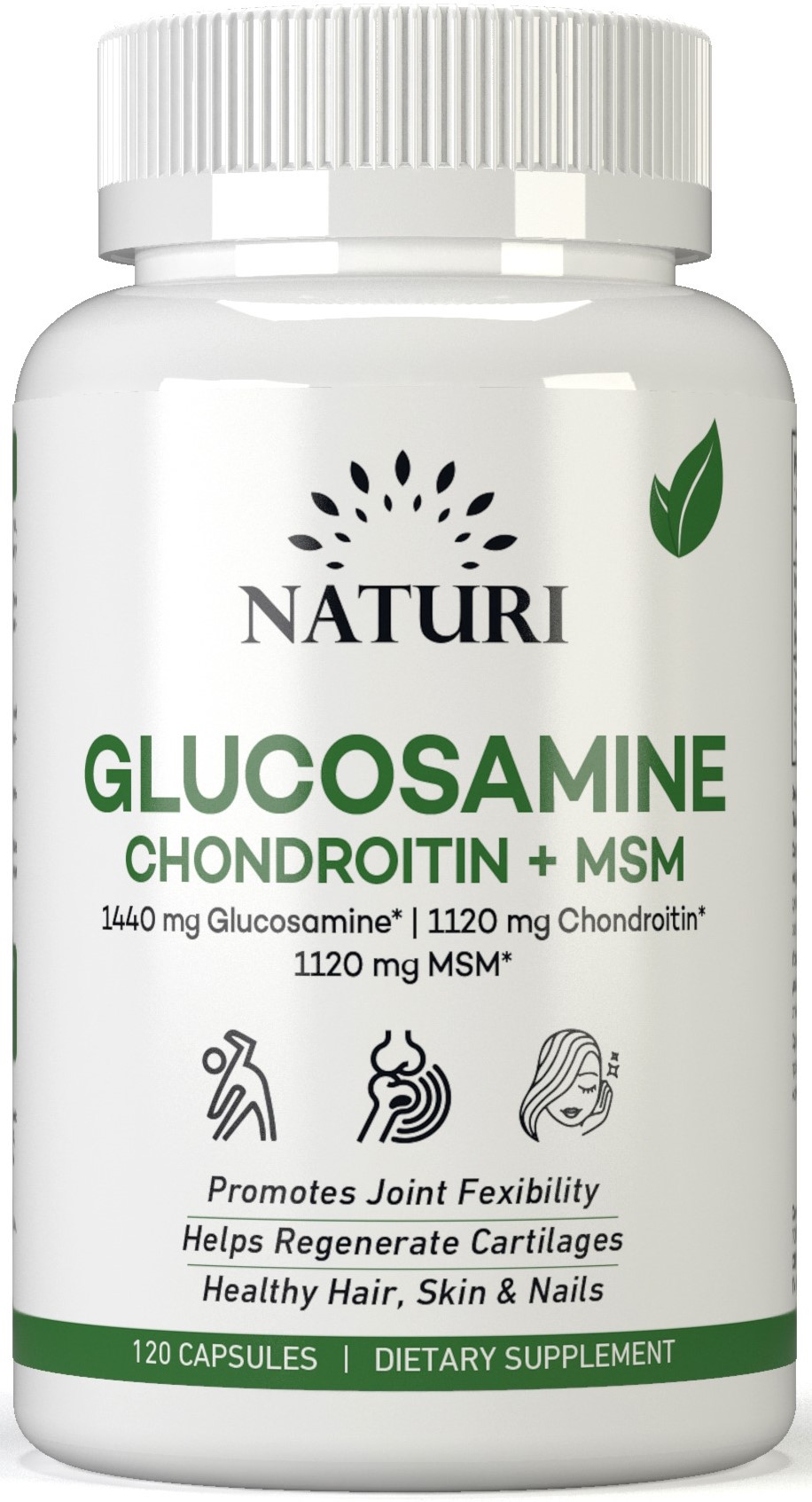 NATURI GLUCOSAMINE CHONDROITIN MSM 90 таблеток