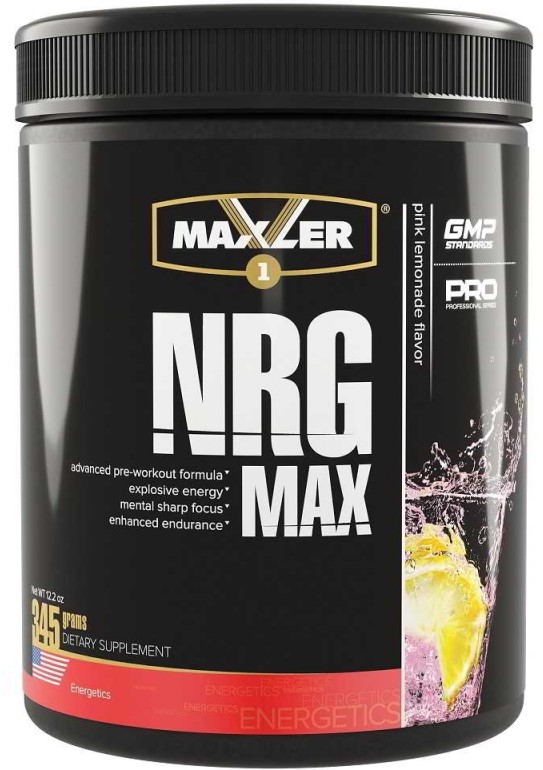 Maxler NRG MAX 345 грамм