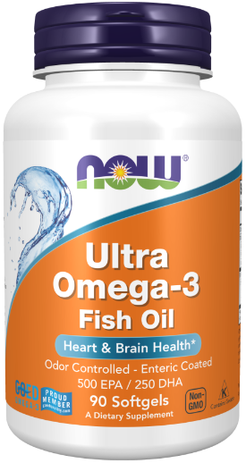 NOW Ultra Omega-3 90 капсул