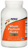 NOW Whole Psyllium Husks Цельная Оболочка Семян Подорожника 340 гр.