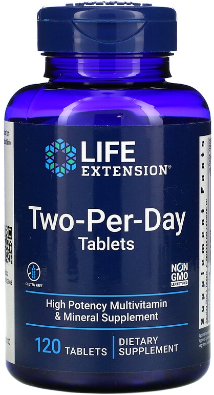 LIFE Extension Two-Per-Day Multivitamin 120 таб.