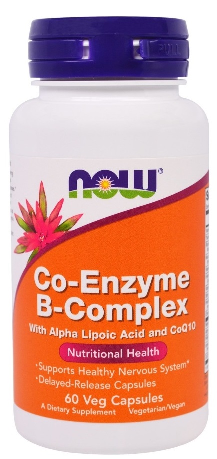 Now CO-ENZYME B-COMPLEX  60 капсул