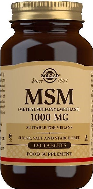 Solgar MSM 1000 mg 120 таблеток