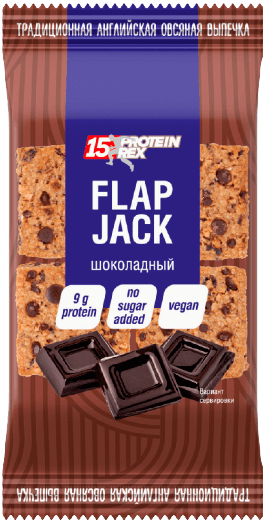 ProteinRex Flap Jack овсяный протеиновый 15% 60 грамм