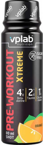 VPLAB Pre-Workout Xtreme Shot 80 мл - 1 шот