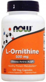 NOW L-Ornithine 500 мг 120 капс