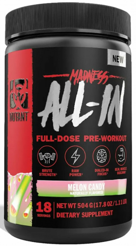 Mutant MADNESS ALL-IN 500 грамм