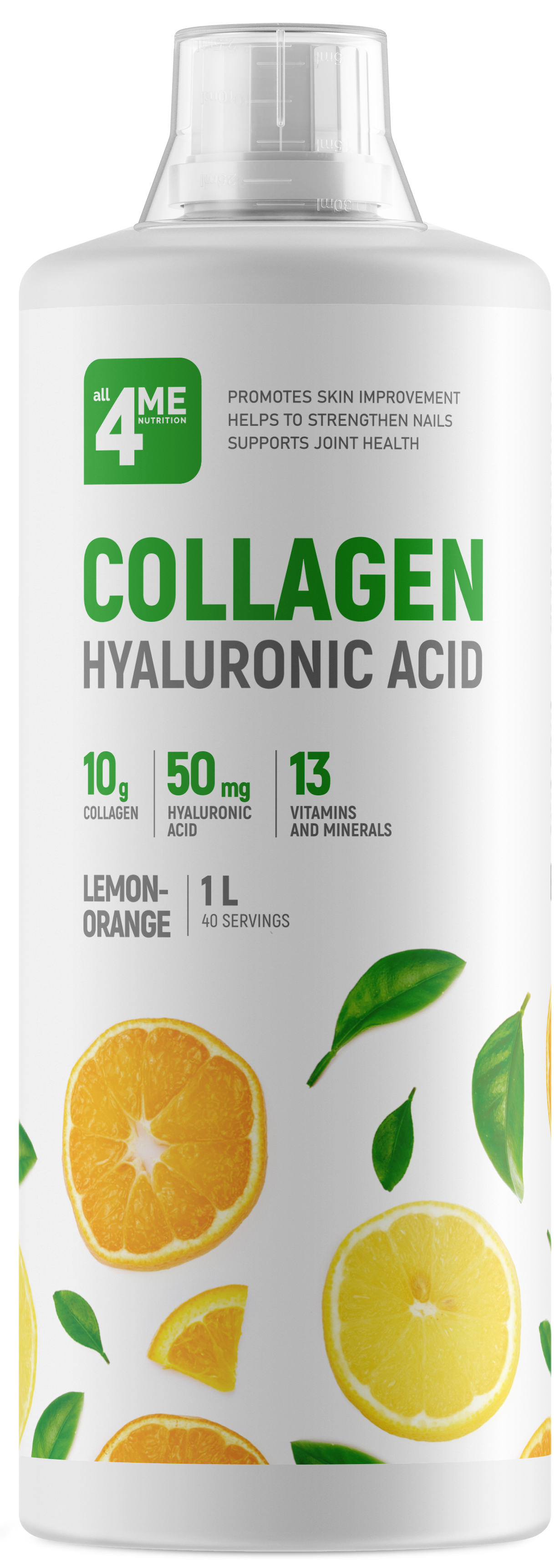 4Me Nutrition Collagen + Hyaluronic acid 1000 мл