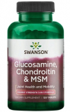 Swanson Glucosamine Chondroitine MSM 120 таблеток
