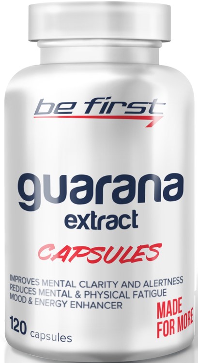 Be First Guarana Extract Capsules 120 капсул