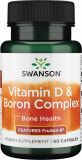 Swanson Vitamin D & Boron Complex - Features FruiteX-B 60 капс