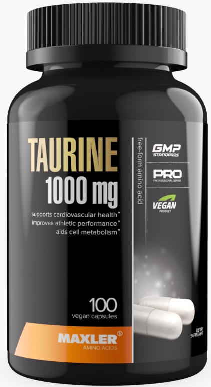 Maxler Taurine 1000 мг 100 капсул