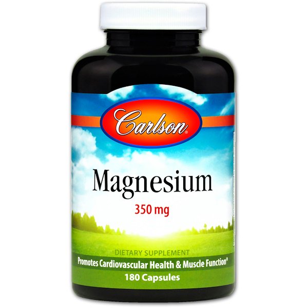 Carlson Magnesium 350 мг (Магний) 180 капсул