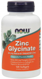 NOW Zinc Glycinate 30 мг 120 софт.капсул