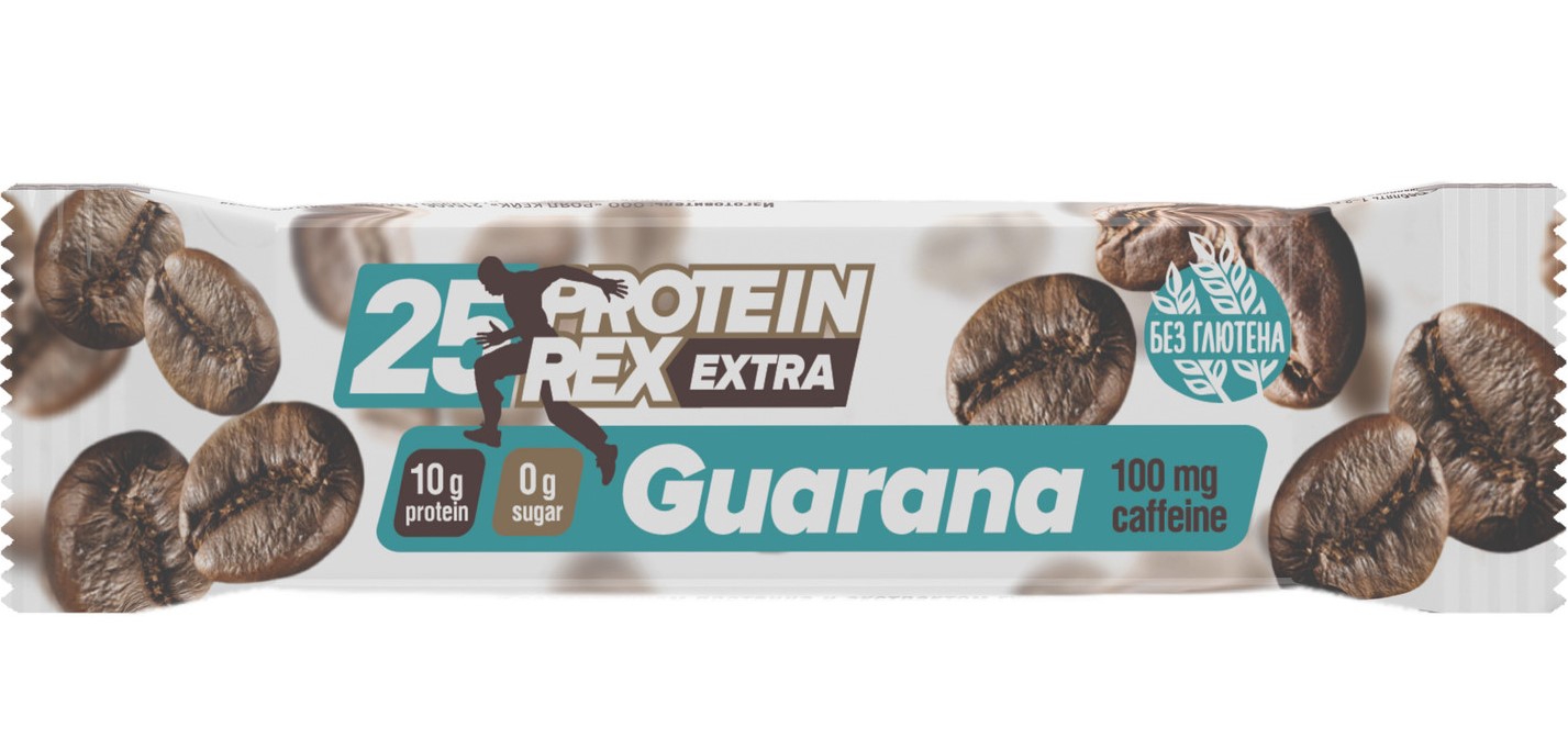 ProteinRex Протеиновый батончик EXTRA (25%) с экстрактом гуараны 1 батончик - 40 грамм