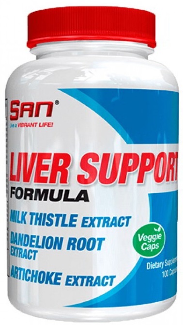 SAN Liver Support Formula 100 капсул